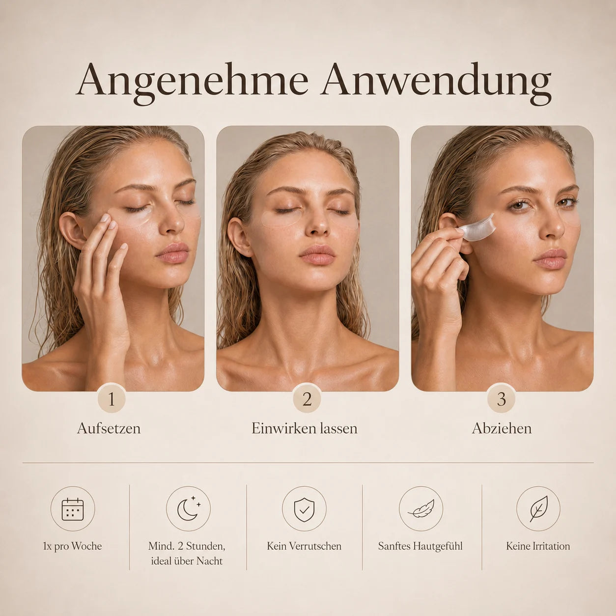 Das Microneedling Augen Patch